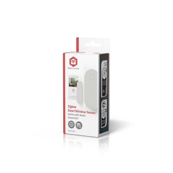 SmartLife Tür-Fenster-Sensor | Zigbee 3.0 | Batteriebetrieben | Android? / IOS | Weiss