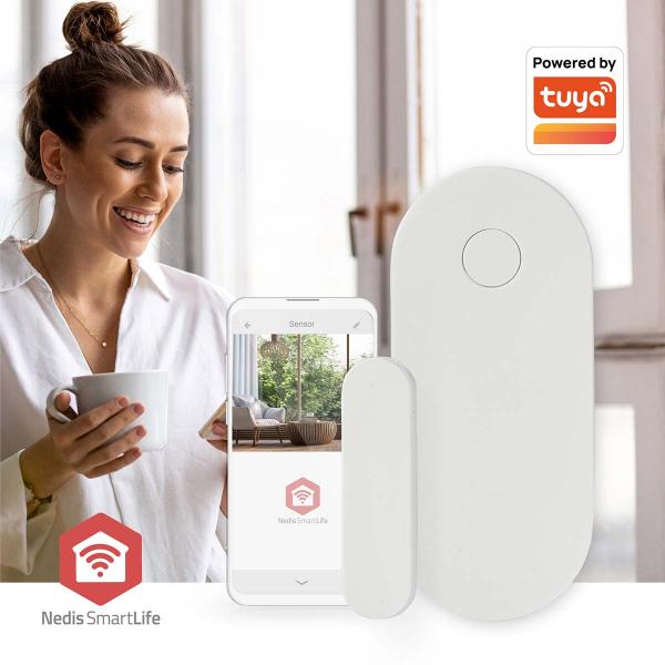 SmartLife Tür-Fenster-Sensor | Zigbee 3.0 | Batteriebetrieben | Android? / IOS | Weiss