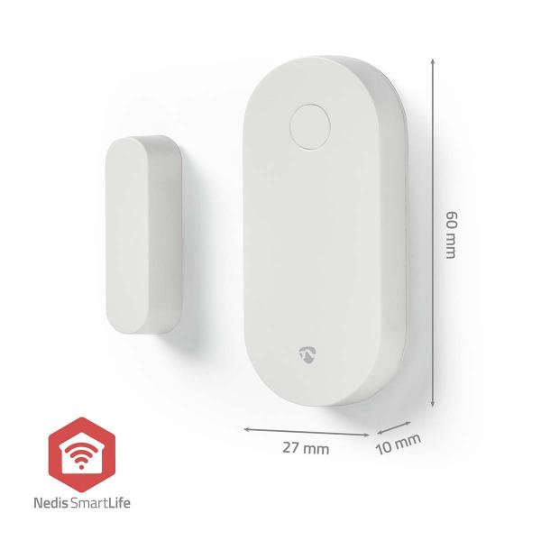 SmartLife Tür-Fenster-Sensor | Zigbee 3.0 | Batteriebetrieben | Android? / IOS | Weiss