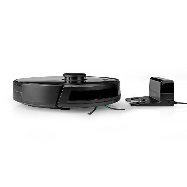 SmartLife Roboter-Staubsauger | Navigationsmethode: Laser-Navigation | Wi-Fi | Kapazität Auffangbehälter: 0.6 l | Automatisches Laden | Maximale Betriebszeit: 2 Std | Schwarz | Android? / IOS