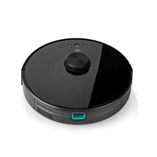 SmartLife Roboter-Staubsauger | Laser-Navigation | Wi-Fi | Kapazität Auffangbehälter: 0.6 l | Automatisches Laden | Maximale Betriebszeit: 2 Std | Schwarz | Android? / IOS