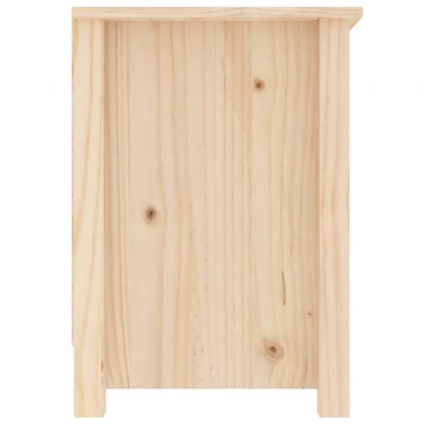 TV-Schrank 103x36,5x52 cm Massivholz Kiefer