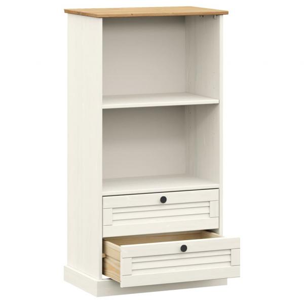 Bücherregal VIGO 60x35x114,5 cm Massivholz Kiefer