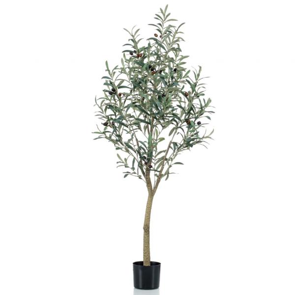 ARDEBO.de - Emerald Künstlicher Olivenbaum im Topf 140 cm