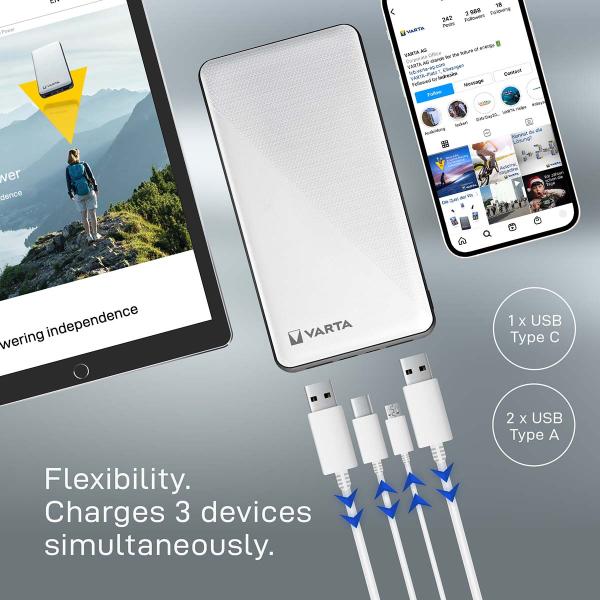 Powerbank 20.000 mAh