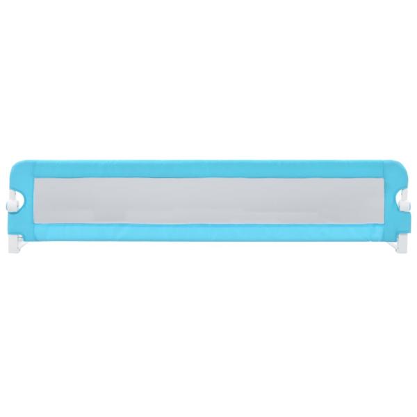 Kleinkind-Bettschutzgitter Blau 180x42 cm Polyester