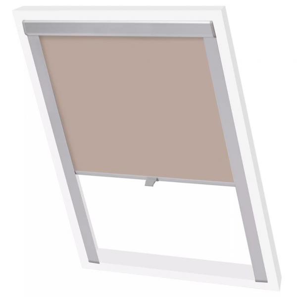 ARDEBO.de - Verdunkelungsrollo Beige P06/406 