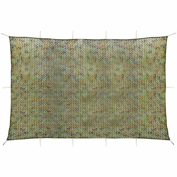 ARDEBO.de - Tarnnetz mit Aufbewahrungsbeutel 4x6 m