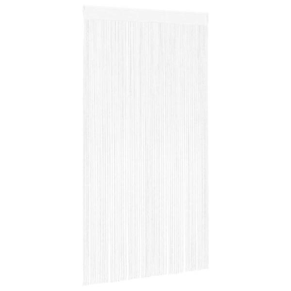 Fadenvorhang 2 Stk.100 x 250 cm Weiß