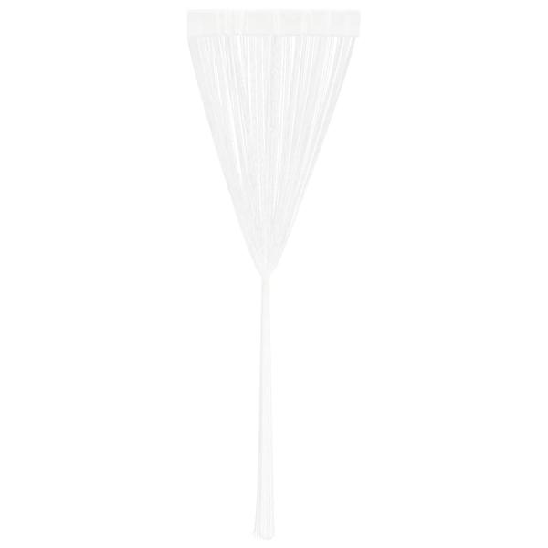 Fadenvorhänge 2 Stk. 140 x 250 cm Weiß