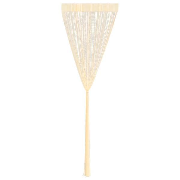 Fadenvorhänge 2 Stk. 140 x 250 cm Cremefarben