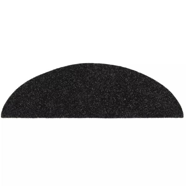 15 Stk. Selbstkl. Treppenmatten Nadelvlies 56x17x3cm Schwarz