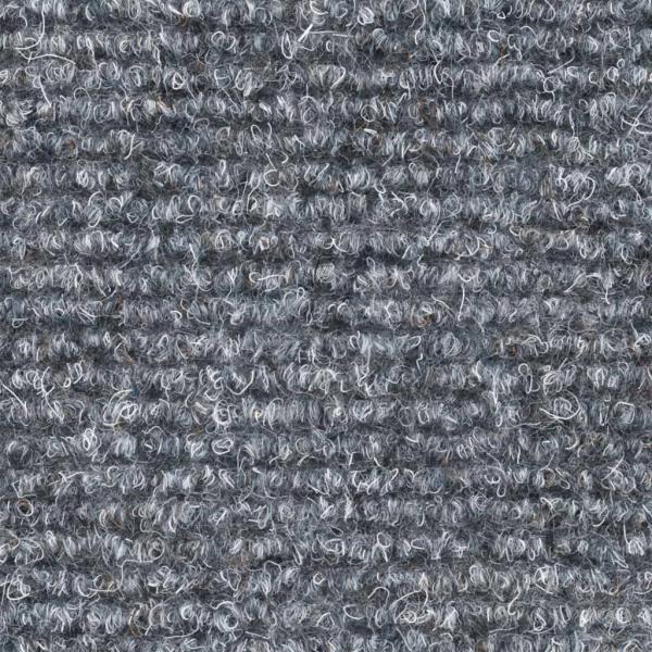 15 Stk. Selbstkl. Treppenmatten Nadelvlies 56x17x3cm Hellgrau