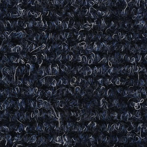 Stufenmatten Selbstklebend 15 Stk. 56x17x3 cm Blau Halbrund