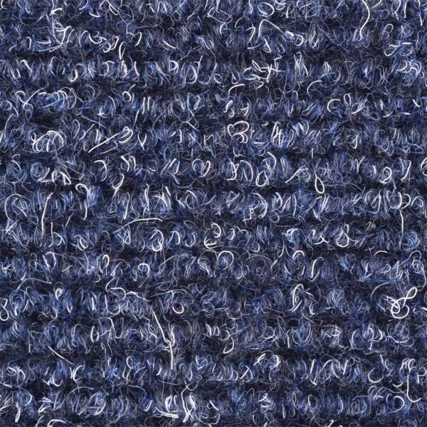 Stufenmatten Selbstklebend 15 Stk. 65x21x4 cm Blau Halbrund Groß