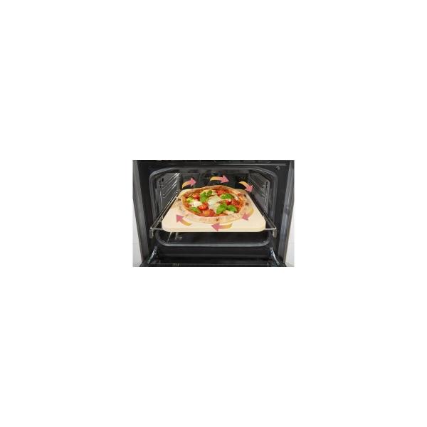 Gorenje GEC5C41WG Elektro-Standherd, 50cm breit, 70L, Glaskeramik, Pizza-Funkion, AquaClean, Auftaufunktion, weiß