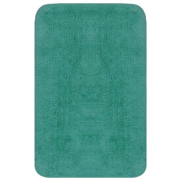 Badematten-Set 3-tlg. Stoff Türkis