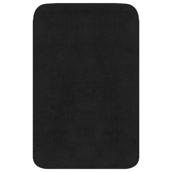 Badematten-Set 2-tlg. Stoff Anthrazit