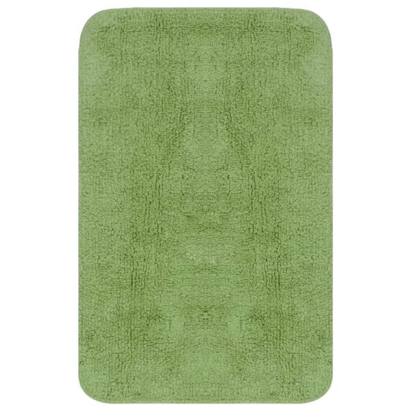 Badematten-Set 2-tlg. Stoff Grün