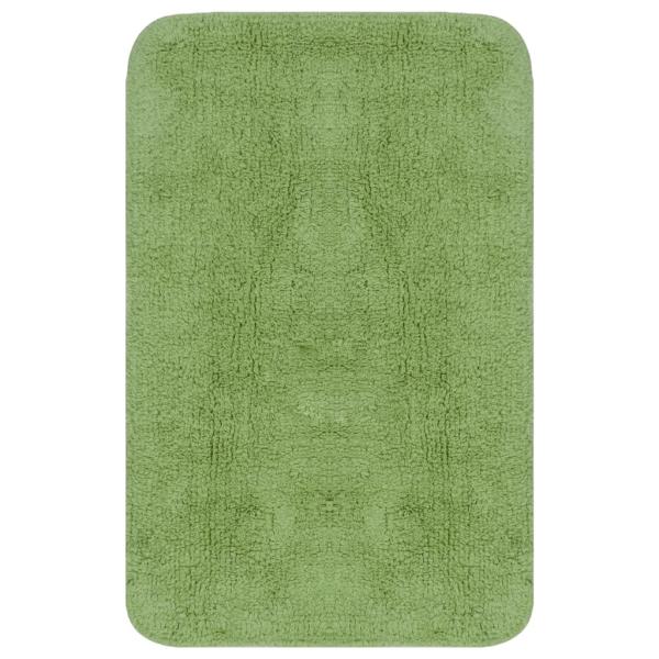 Badematten-Set 2-tlg. Stoff Grün