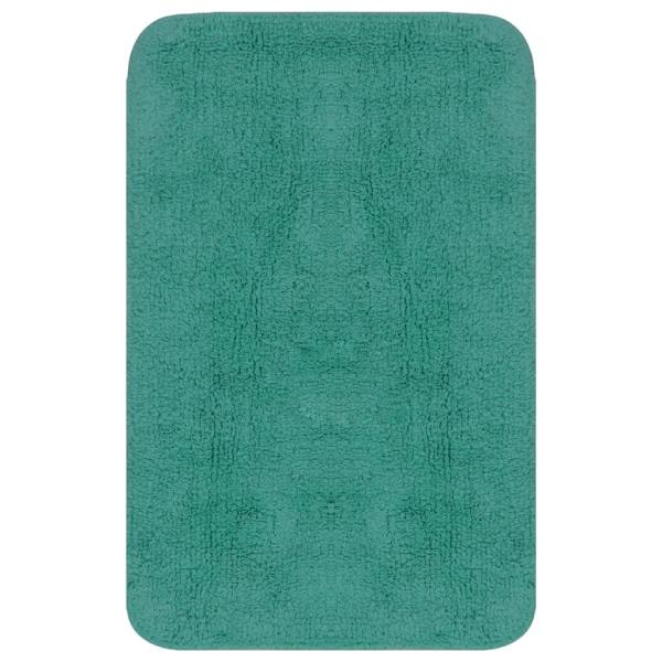 Badematten-Set 2-tlg. Stoff Türkis