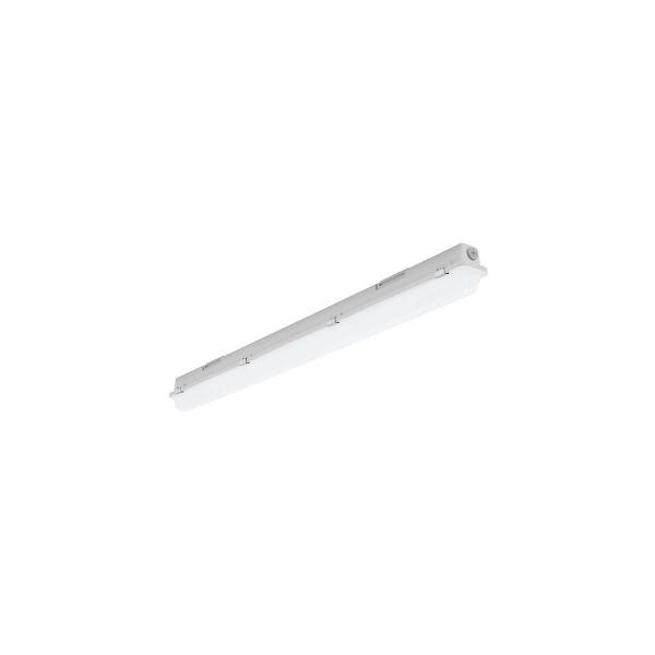 ARDEBO.de Fluolite PAC-D EL ML 1500 BASIC OPAL LED Feuchtraum-Wannenleuchte, 4000K, 5900lm, 43W, hellgrau (63241550)