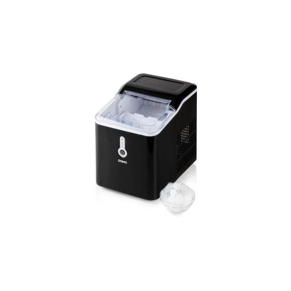 DOMO DO9220IB Eiswürfelmaschine, 120 W, in 8 Min, 1,5 L, schwarz