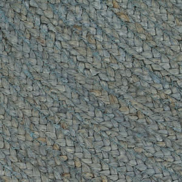 Teppich Handgefertigt Jute Rund 150 cm Olivgrün