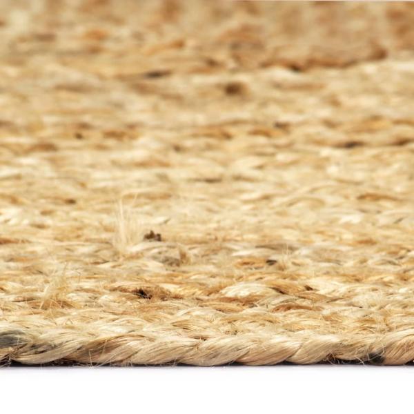 Teppich Handgefertigt Jute Natur 120x180 cm