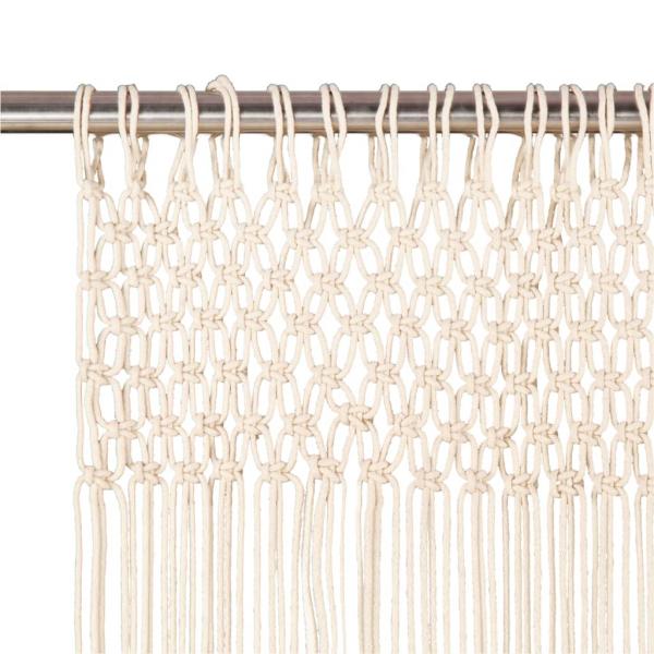 Makramee Vorhang 140×240 cm Baumwolle