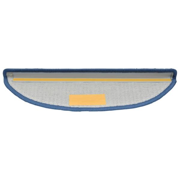Stufenmatten 15 Stk. 56x17x3 cm Blau Halbrund