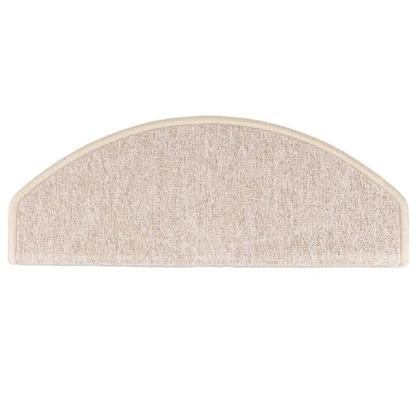 15 Stk. Treppenmatten Taupe 65 x 24 x 4 cm
