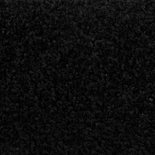 Stufenmatten 15 Stk. 65x21x4 cm Schwarz Halbrund Groß