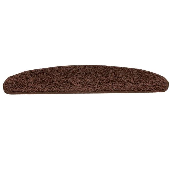 Stufenmatten 15 Stk. 65x21x4 cm Braun Halbrund Groß