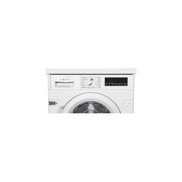 Bosch WIW28443 Serie 8 8kg Einbau Waschmaschine, 60cm breit, 1400 U/min, LED-Display, Unwuchtkontrolle, Mengenerkennung, AquaStop, weiß