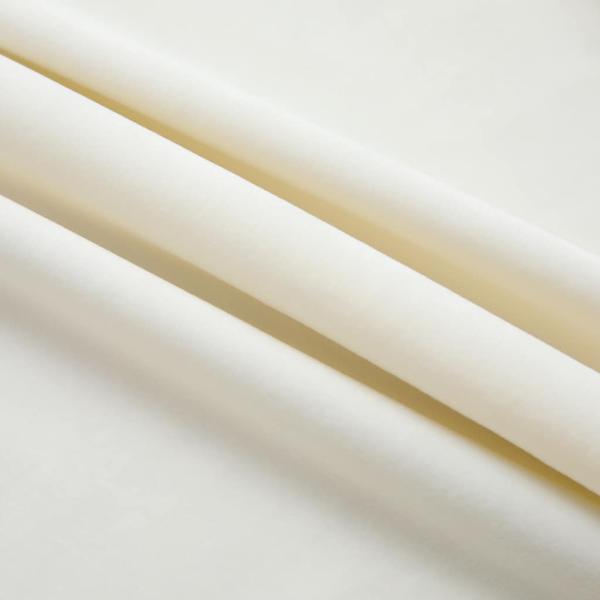 Verdunkelungsvorhänge mit Haken 2 Stk. Samt Creme 140x225cm