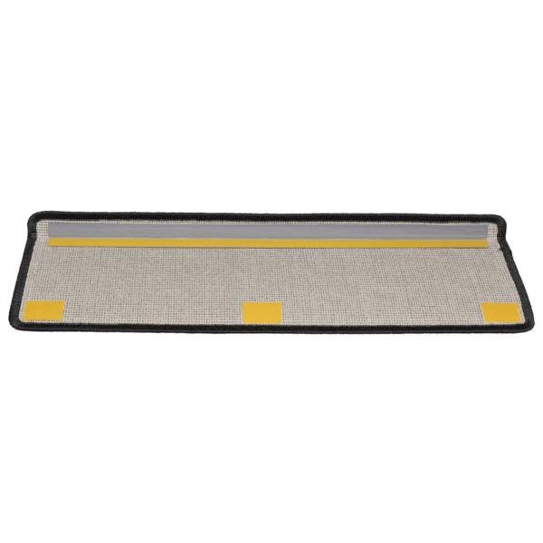 Teppich-Treppenstufen 15 Stk. 65x21x4 cm Anthrazit