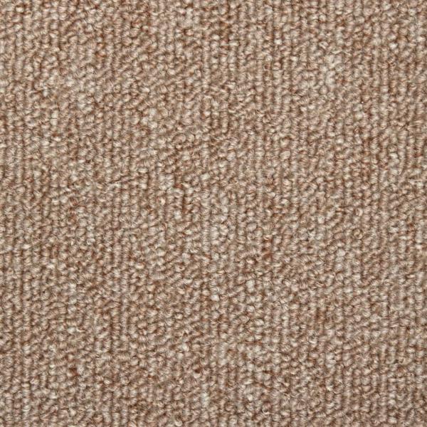 Teppich-Treppenstufen 15 Stk. 65x21x4 cm Hellbraun