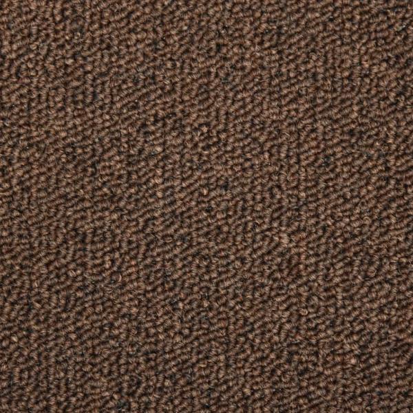 Teppich-Treppenstufen 15 Stk. 65x21x4 cm Braun