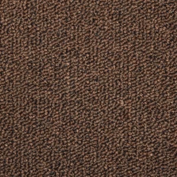 Teppich-Treppenstufen 15 Stk. 65x21x4 cm Braun
