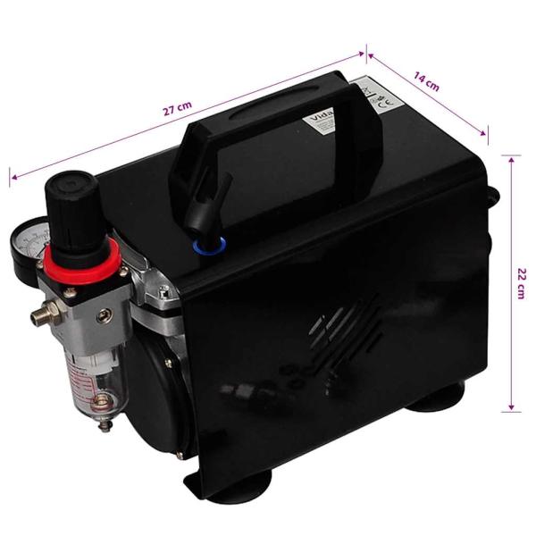 Profi Airbrush Komplett-Set mit 3 Pistolen