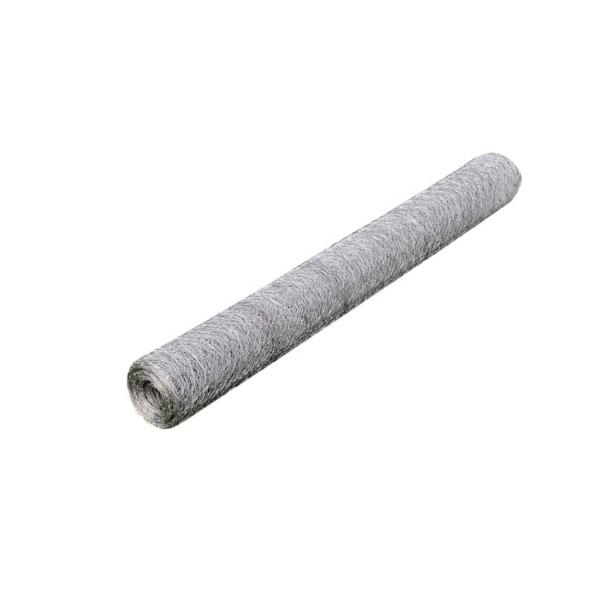 Maschendraht Verzinkter Stahl 25×1 m Silbern
