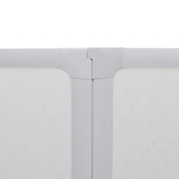 Duschwand Duschabtrennung 140 x 168 cm 7 Faltwände