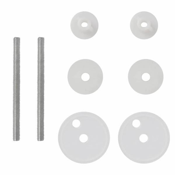 Toilettensitz MDF Deckel Schlichtes Design Weiß