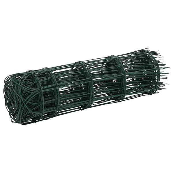 Beetzaun Pulverbeschichtetes Eisen 25×0,65 m