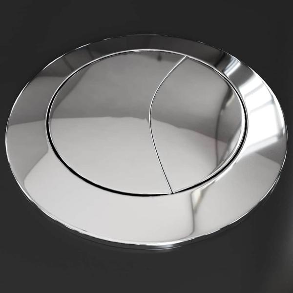 Toilette Rund Keramik Schwarz