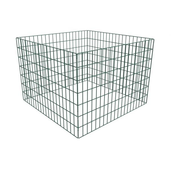 ARDEBO.de - Gartenkomposter Quadratmaschen 100 x 100 x 70 cm  