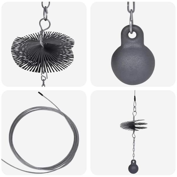 Runde Kaminreinigungsbürste Durchmesser 15 cm