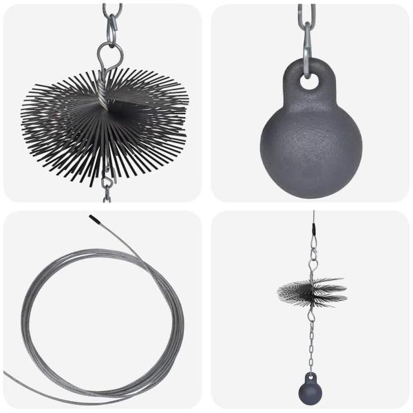 Kaminbesen Rund 20 cm Durchmesser