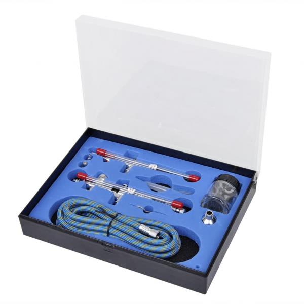 Airbrush-Set mit 2 Pistolen